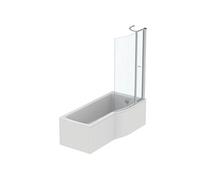 Baignoire Connect air 150 X 80 avec Pare Bain avec volet asymétrique droite