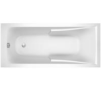 Jacob Delafon Baignoire droite CORVETTE E60900-00 Acrylique 180 x 80 cm Blanc