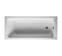 BAIGNOIRE D-CODE 160X70 BLANC AVEC PIEDS DURAVIT