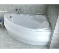 Baignoire d'angle 140x95 droite avec tablier acrylique, bonde & pieds S | Set complet 4en1 baignoire originale acrylique siphon | BADLAND FINEZJA