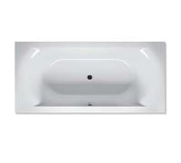 RIHO Lima baignoire rectangulaire, version droite, avec système Bliss, à encastrer, 2 places, blanc, B050003005, Exécution: 160x70x45cm, volume utile : 95 litres