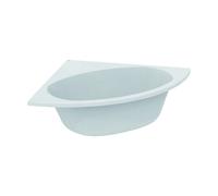 Baignoire d'Angle Ideal Standard Connect Air 1300x1300x450mm Blanc Alpin E124901