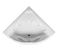 Baignoire d'angle RIHO Neo, version gauche, avec système flow, encastrable, 2...