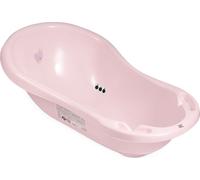 Baignoire de bébé pour nouveau-nés et bébés jusqu'à 12 mois, avec bouchon et tapis antidérapant, en plastique sans BPA, longueur : 84cm