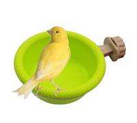 Baignoire de douche d'oiseau - Bain de nettoyage de perruches portable, boîte de préparation pour perroquets pour la cage | Petit conteneur de salle de bain moyen, kit de lavage pour animaux de