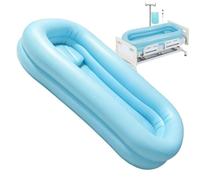 Baignoire de douche gonflable peu encombrante - Baignoire compacte pour personnes âgées - Pour la maison, la salle de bain, l'hôtel, l'intérieur et l'extérieur, le spa, les voyages, l'appartement, le