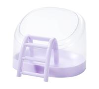 Baignoire de hamster - Récipient de toilettes de baignoire de sable | Baignoire de sable de toilette petit animal, récipient de bain de bains de salle de bain antidérapant, boîte de sable à pâte de sa