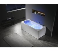 Baignoire de luxe Whirlpool Spas Jets de massage Baignoire à hydromassage LED