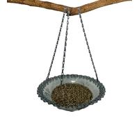 Baignoire D'oiseaux Suspendue - Mangeoire Aviaire Compact, Plateau D'eau De Balcon | Baignoire D'oiseaux En Acrylique Léger Avec Crochets De Soupçon À La Rouille, Contenant D'air Suspendu Pour La Terr