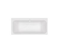 Baignoire droite 170 x 70 VILLEROY & BOCH Architectura + Vidage de baignoire WIRQUIN blanc
