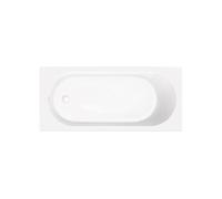 Baignoire droite 170 x 70 VILLEROY ET BOCH O.Novo + Vidage de baignoire WIRQUIN blanc