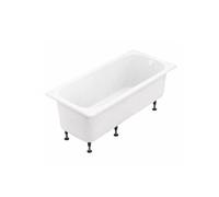Baignoire droite 170 X 75 Brive avec vidage blanc
