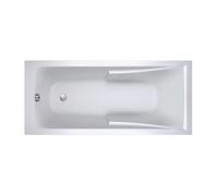 Baignoire droite 170 X 75 JACOB DELAFON Corvette confort acrylique renforcé avec bonde