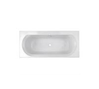 Jacob Delafon - Baignoire Rectangulaire ÉLISE - 180 x 80 cm - Double Dos - Fabrication Française - Pieds Réglables Quick Clip - Acrylique, Blanc - E60283-00