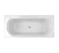 Baignoire droite 180 X 80 JACOB DELAFON Elise deux places acrylique + vidage chromé