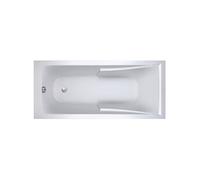 Jacob Delafon Baignoire droite Corvette Confort Acrylique renforcé 170 x 70 cm Blanc