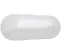 Baignoire Duravit DuraFaro, blanche, à poser, 700567000000000, Exécution: 1700x750mm