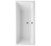 Baignoire en acrylique Villeroy & Boch duo métro rectangulaire, UBA167SUB2V 1600x700mm, UBA167SUB2V-01