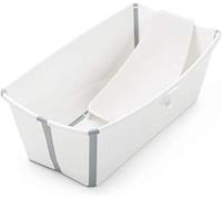 Baignoire Flexi Bath blanche + transat blanc - Stokke