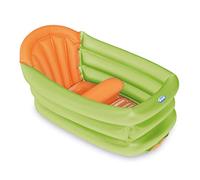 Baignoire gonflable 3 positions Vert et orange - Jane
