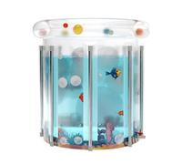 Baignoire Gonflable - Baignoire gonflable en PVC épais transparent,Baignoire de trempage pliable pour adultes et