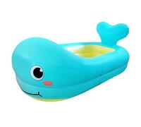 Baignoire gonflable | Baignoire gonflable étanche | Baignoire à coussin épais, piscine en forme de baleine, baignoire légère, étanche, facile à nettoyer avec siège rembourré pour et bébés