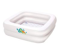 Baignoire gonflable carrée pour bébé Fluo 86 x 86 x 25 cm