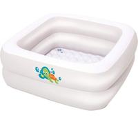 Baignoire gonflable carrée pour bébé Fluo 86 x 86 x 25 cm