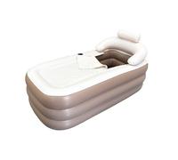 Baignoire Gonflable épaisse Pliable for Adulte, Bain Complet, Bain de Vapeur médical(C)