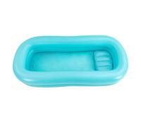Baignoire gonflable médicale Kit de douche, système de lavage du corps en PVC portable avec sac à eau, outil de bain au lit, pour personnes âgées/handicapées/patients alitées, dans le bain de lit