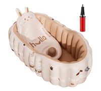 Baignoire gonflable pour bébé, dessin animé pour bébé, prête à voyager, portable, accessoire de douche pliable pour enfants, maison, voyage, camping, vacances