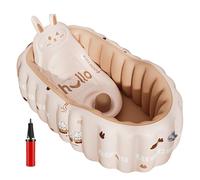 Baignoire Gonflable Pour Les Bébés, Baignuire Gonflable Pour Bébés | Accessoires De Douche De Salle De Bain Pliables Pour enfents Pour Les enfents À Domicile