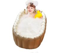 Baignoire Gonflable pour Tout-Petit | Baignoire Baignade Gonflable pour Tout-Petit, Piscine pour Tout-Petits avec Soutien Au Dos, Mini Piscine Aérienne pour Garçons Et Filles, Bassin De Douche De