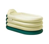 Baignoire gonflable | Seau portable pour laver le corps avec pompe à pied, baignoire gonflable pour adultes | Pour appartement, maison, hôtel, spa, relaxation, récupération, athlètes, hommes et femmes