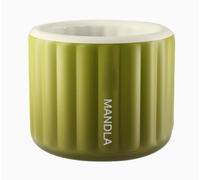 Baignoire Gonflable XL90X90X70Cm avec Pompe électrique Et Couvercle Isolant | Baignoire Portable Et Pliable Pour Adultes Idéale Pour Le Spa Bains Glacés Camping Et L'utilisation Avec Eau Chaude Ou Froide