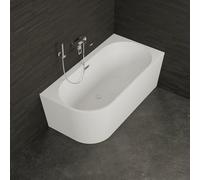 Baignoire Ilot Capri 150 droite blanche 150 x72 x58 cm, by SPALINA