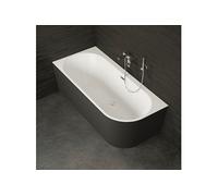 Baignoire Ilot Capri 180 gauche noire 180 x81 x58 cm, by