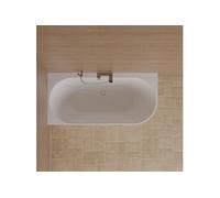 Baignoire Ilot Cosmic 160 gauche blanche 160 x76 x58 cm, by SPALINA