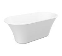 Baignoire îlot design - 193 L - 150 x 75 x 58 cm - Blanche - NOEMIE II
