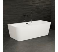 Baignoire Ilot Mint 170 blanche 170 x81 x57 cm, by SPALINA