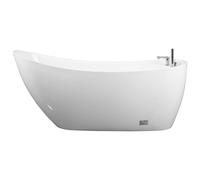 Baignoire îlot NATALIA avec robinetterie - 282L - 170*75*73cm - Blanche
