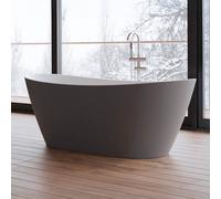 Baignoire Ilot Venecia 170 grise 170 x80 x57 cm, by SPALINA