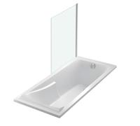 Baignoire droite Corvette confort + pare bain Acrylique renforcé 170 x 75