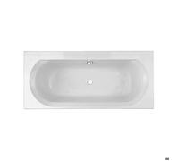 Baignoire Jacob Delafon Elise - Acrylique - 170x75 cm - Double dos - Vidage central - Blanc