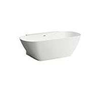 Baignoire Laufen Lua H2200870000001 170x85,5cm, murale, Marbond, sans trous pour robinetterie