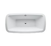 LAUFEN Baignoire Palomba à encastrer avec pied 1800x900x455 blanc, H2328010000001
