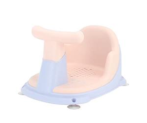 Baignoire Légère en Plastique avec Ventouses Se pour Tout-petits, Bleu, Dotée d'un Dossier Qui Vous Soutient à l'angle Maximum (PURPLE)
