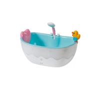 Baignoire Magique son et lumiere pour poupon Baby Born 36/43 cm, Bleu - Accessoire poupee, bain - Set Jeu imitation + Carte