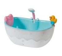 Baignoire Magique son et lumiere pour poupon Baby Born 36/43 cm, Bleu - Accessoire poupee, bain - Set Jeu imitation + Carte