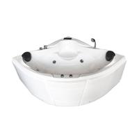 BAIGNOIRE MASSANTE ANGLE Model Las Vegas 150 x 150 cm BALNEO BAIN TOURBILLON JACUZZI Jets dorsaux whirlpool spa!